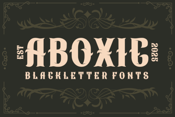 Aboxic Font for Bold Branding Projects