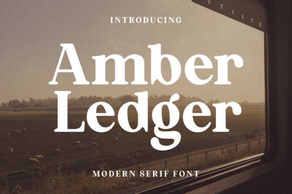 Amber Ledger: A Serif Font with Timeless Appeal