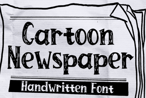 Cartoon Newspaper Font Review for Real Projects