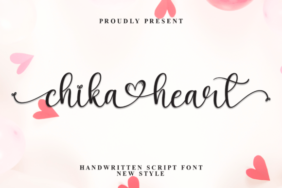 Chika Heart: A Graceful Script Font for Editorial Design