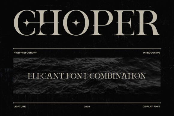 Choper: A Timeless Serif Font for Branding Projects