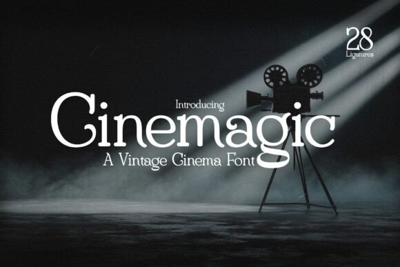 Cinemagic: A Serif Font with Hollywood Charm