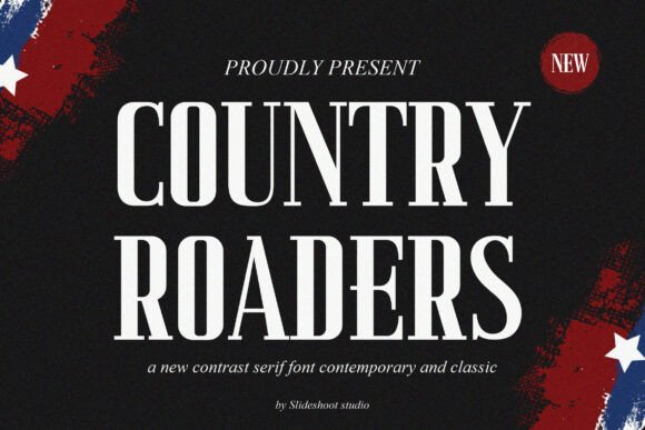 Country Roaders: A Serif Font for Bold Branding