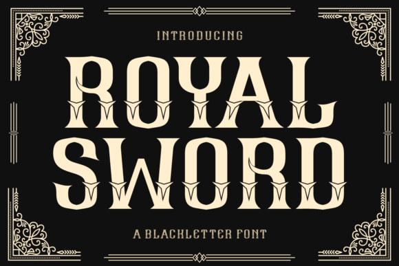 Designing with Royal Sword: A Blackletter Font for Modern Branding