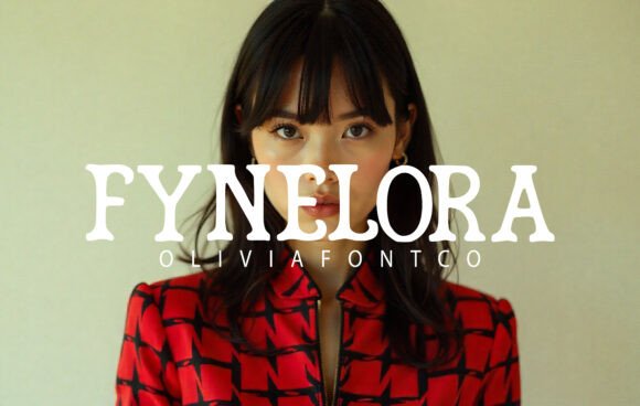 Fynelora: A Rugged Serif Font for Handmade Creations