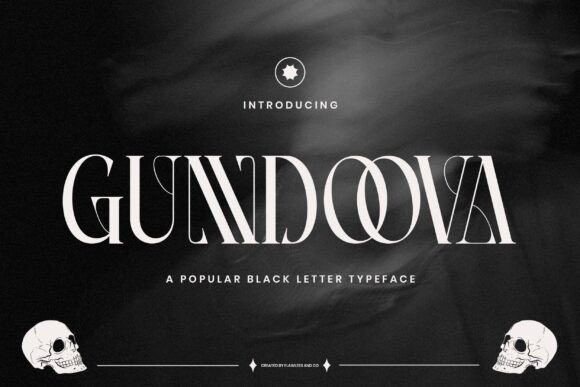Gundoova Font for Bold Editorial Design