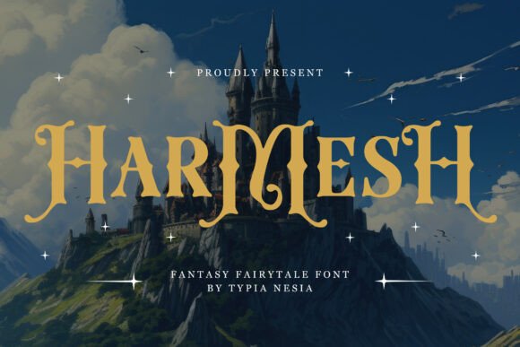 Harmesh – A Fantasy Font for Magical Campaigns