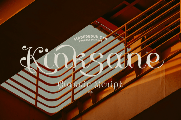 Kinksane: A Script Font for Timeless Branding