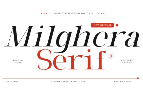 Milghera Serif: A Timeless Typeface for Modern Branding