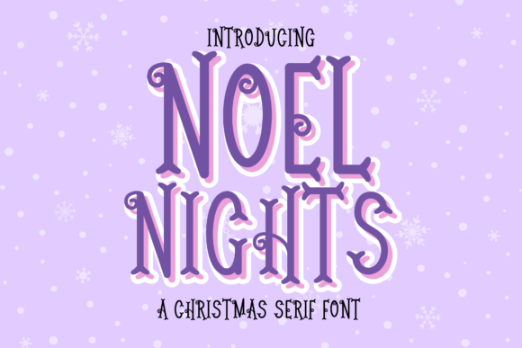 Noel Nights Font for a Festive Web Design Touch