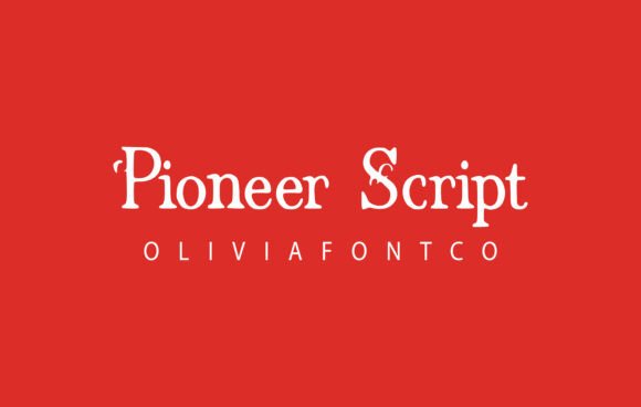 Pioneer Script for Web Design and Brand Identity