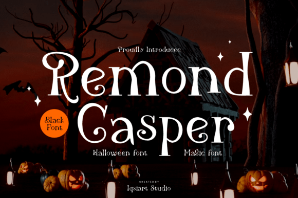Remond Casper: A Playful Serif Font for Digital Branding