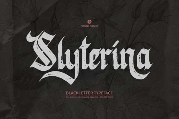 Sylterina: A Bold Blackletter Font for Editorial Design