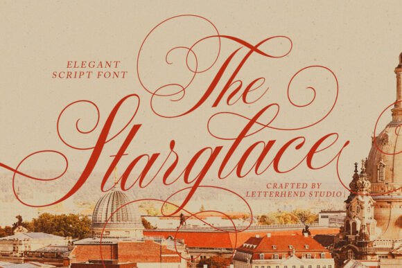 The Starglace: A Timeless Script Font for Modern Branding