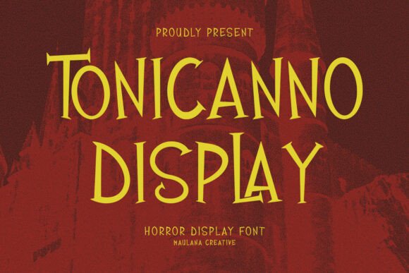 Tonicanno: A Gothic Serif Font for Bold Branding