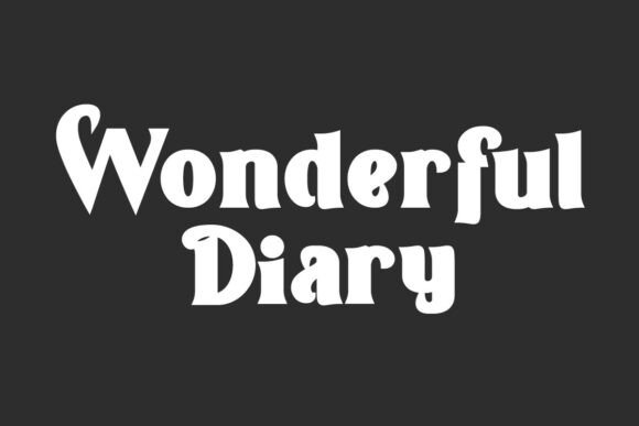 Wonderful Diary: A Font That Elevates Brand Identity