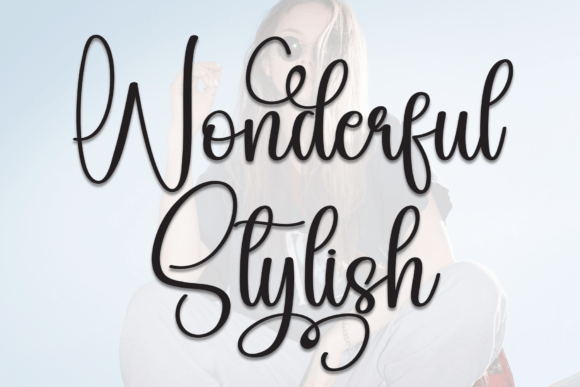 Wonderful Stylish: A Versatile Script Font for Editorial Design