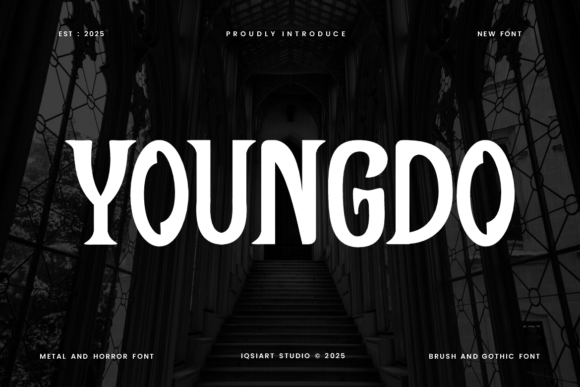 Youngdo Font Review: Gothic Boldness for Branding